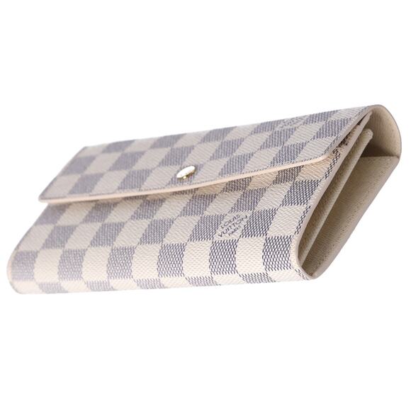 Louis Vuitton Sarah Envelope Wallet Damier Azur Beige - Picture 7 of 7